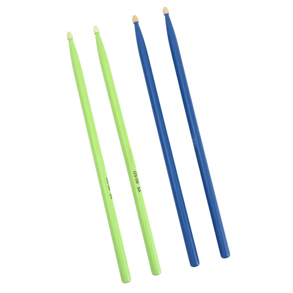 2 Par 5A Trumstockar Lönnträ Jazz Övning Trumstockar Ersättning Slagverkstillbehör för