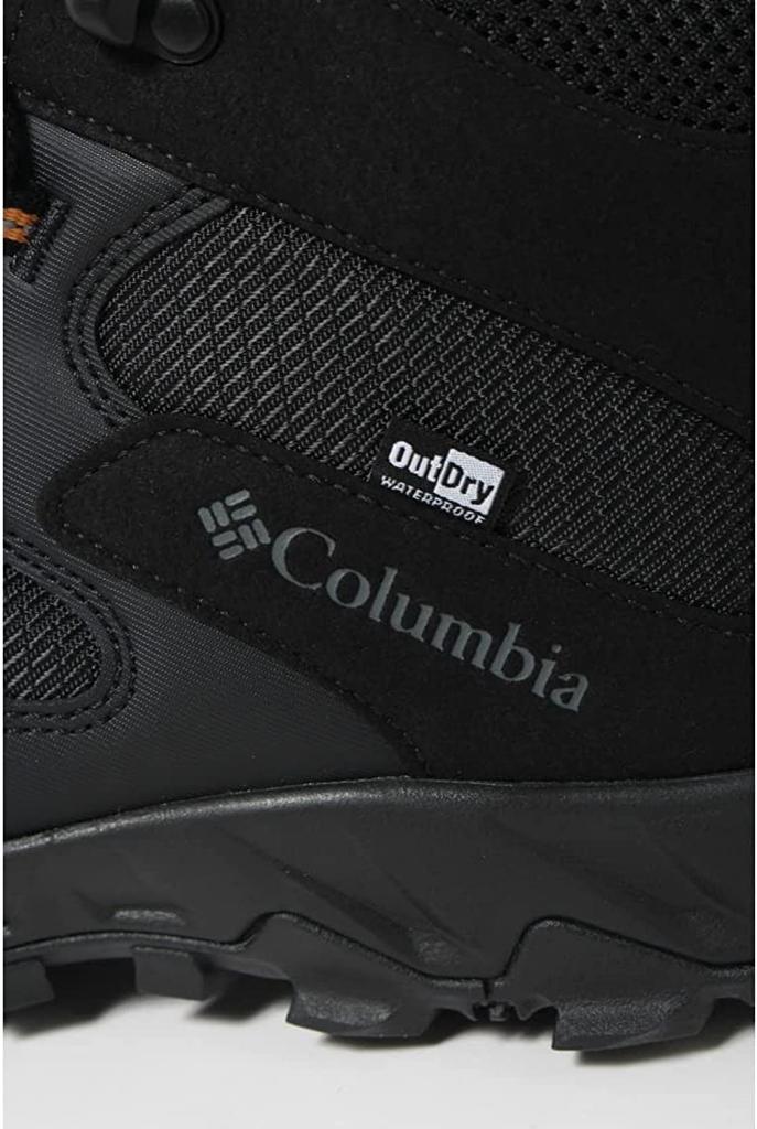 Columbia Sabre Five Mid Outdry Wide YI8135 Shoes 28cm Gold Amber Men's Black,