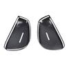 For Renault Koleos 2017- Accessories Carbon Fiber Color Side Mirror Cover Rear View Mirror Trim Sticker For Samsung QM6