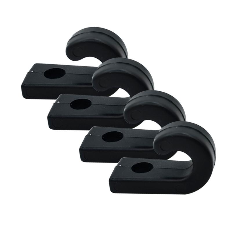 12Pcs Kayak Lashing J Hook Bungee Cord Hook Safety Kayak J Shape Hook Tie Down Hook Kayak Accessories Enduring
