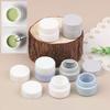 2pcs 5ml Accessory Nail Patting Gel Empty Jar Painted Polish Holder Case Packaging Box Mani Uv Glue Organizer Portable