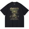 230 Gsm 100% Cotton Heavy Metal T-Shirt Rock Band Popular Music Print Unisex Heavy Cotton T Shirt
