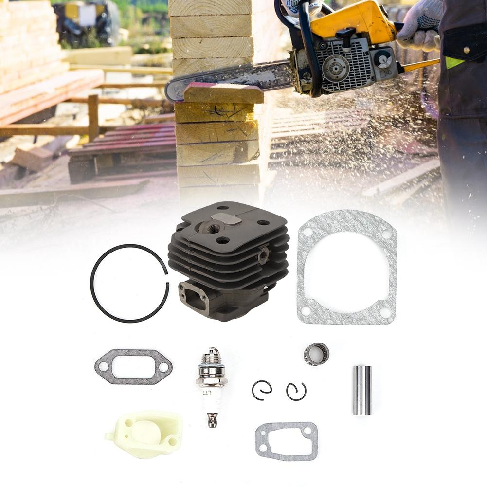 Garden Chainsaw Accessory Cylinder Piston Kit Replacements for Husqvarna 266 266SE 162‑