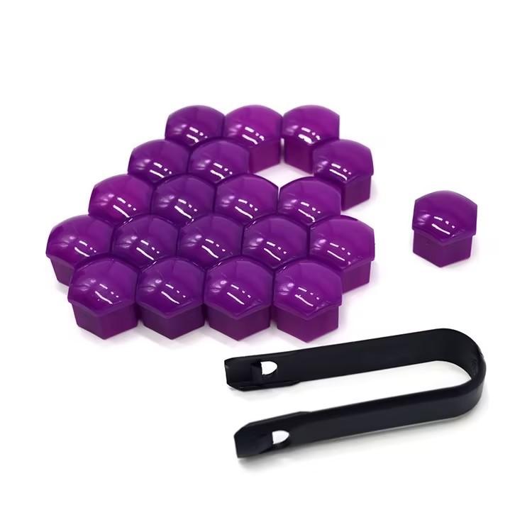 

Plastic Anti Dust Car Wheel Nut Bolt Covers Tire Accessories Car Wheel Nut Caps 19mm Auto Hub Screw Cover
