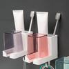 With Cup Toothbrush Holder Cute Toothpaste Organizer Cartridge  Hiking Camping Supplies