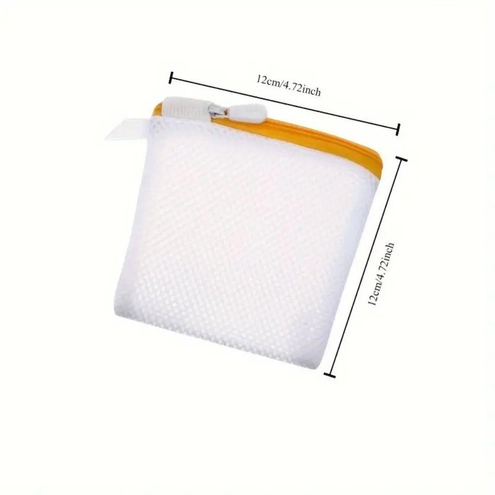 1Pc Bath Foaming Mesh Laundry Bag Square Clothing Storage Bag Washing Machine Clean Bags Bathroom