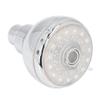 G1/2 Male Thread Shower Head Temperature Controlled 3 Color Changing Rainfall LED Fixed Shower Head