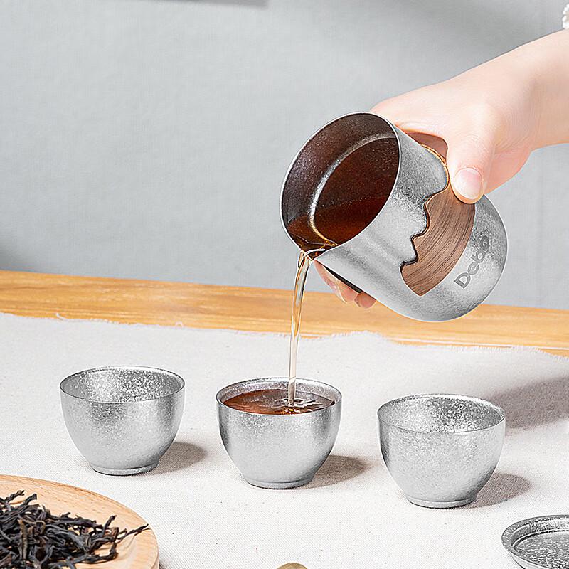 Debo A-Eagle Titanium Tea Infuser and Cup Set