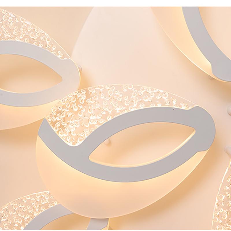 Plafoniera LED Sufragerie Dormitor Alb Restaurant Hotel Vila Lampa Creativa Plafoniera