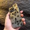 Butterfly Pattern Case For Iphone 16 15 14 13 12 11 Pro Max Cover For Iphone 16 Pro Max Funda Coque Bumber Shell 15 14 Case