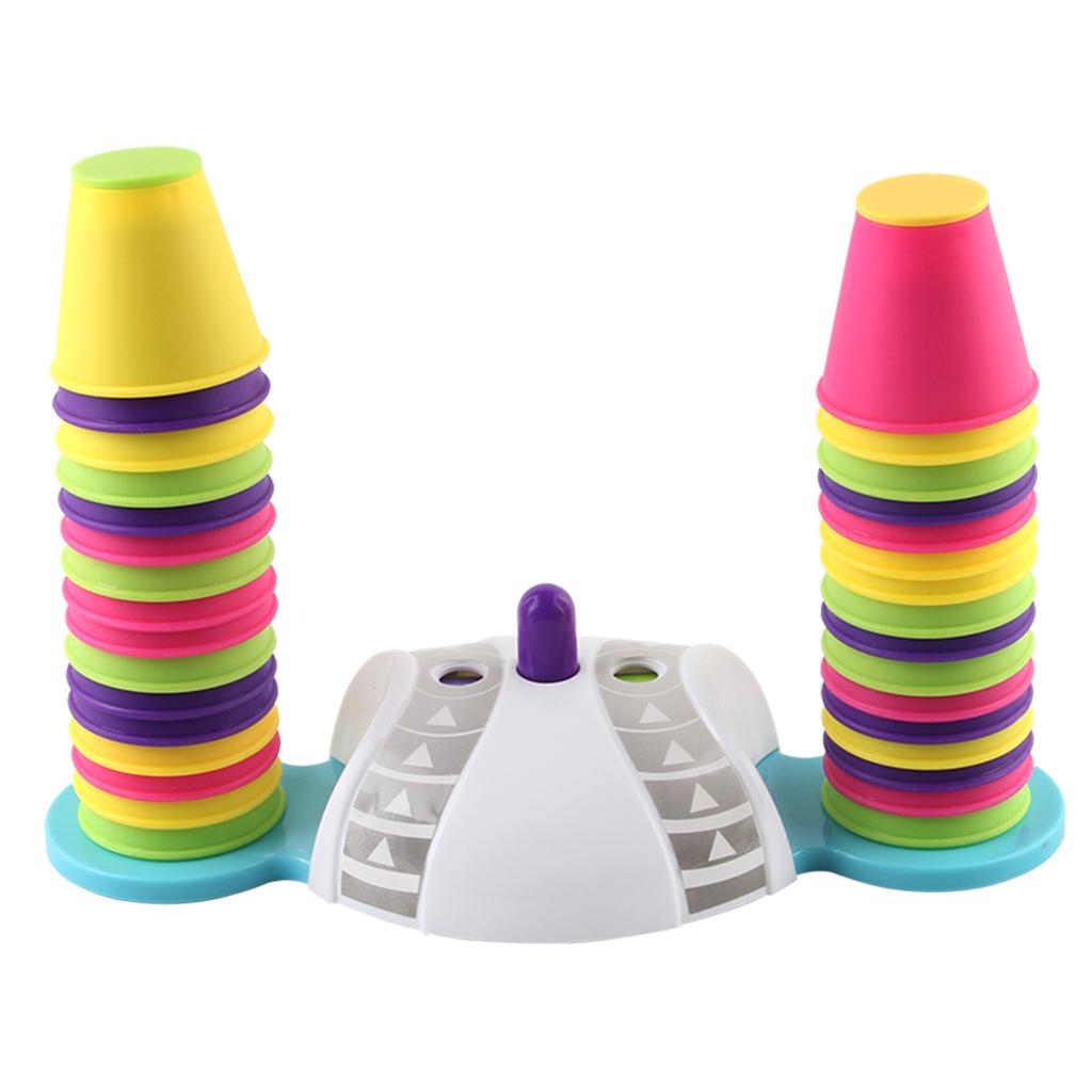 Cup Stacking Hand Speed Competitive Competition Training Intellectual Development Early Education Educational Toy Board Games Parent-Child Interaction