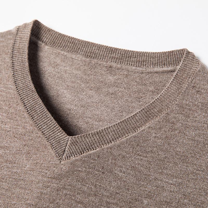 Men's Sweater Boys' High-end Boutique Men's Clothing Autumn Thread Clothes Men's Knitted Sweater