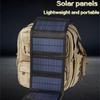 Składany Panel Słoneczny 4W 8W 12W 10W 16W 5V USB Przenośna Składana Torba Ładowarka Baterii do Telefonu Kemping Zewnętrzny Wodoodporny Power Bank
