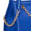 Prada Blue Chain Nylon Shoulder Bag Crossbody Bag Tote Bag Unisex Bags 1BG271-2CJW-F0589
