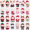 New Christmas Clothes For 17cm Labubus Mini Doll Clothes Outfit Hat Clothes for Labubu I II III Doll Accessories Party Game Toys