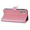 For Samsung Galaxy S24 Case Rhinestone Leather Phone Cover Owl Flower Pattern