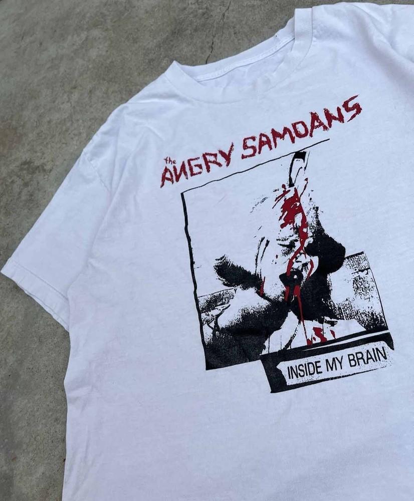 Angry Samoans Inside My BBrain Shirt Classic White Unisex S-5XL 1J0707 Unisex T-Shirt S