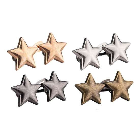Reusable Jean Button Star Pants Waist Tightener Pin, Adjuster Buckle for Instant Jeans Dresses Skirts, No Sewing Clothing Decoration Accessories