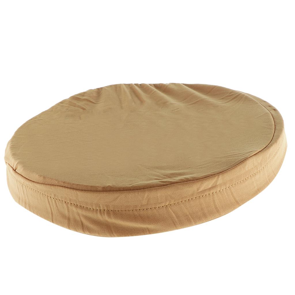 Stretchable Bar Stool Slip Cover Round Seat Cushion Chair Protector for Home Bar Restaurant Decor
