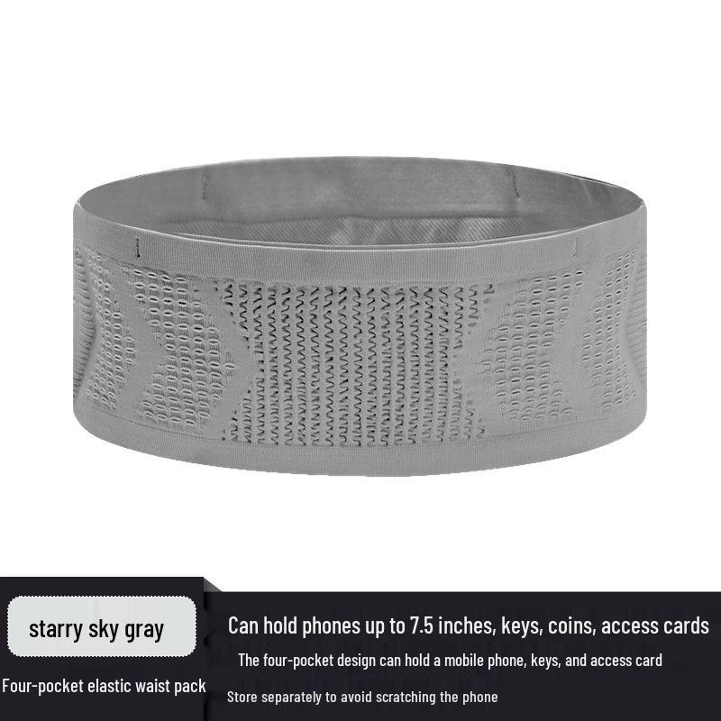 Men's Breathable Anti-Theft Running Waist Belt with Phone Pocket