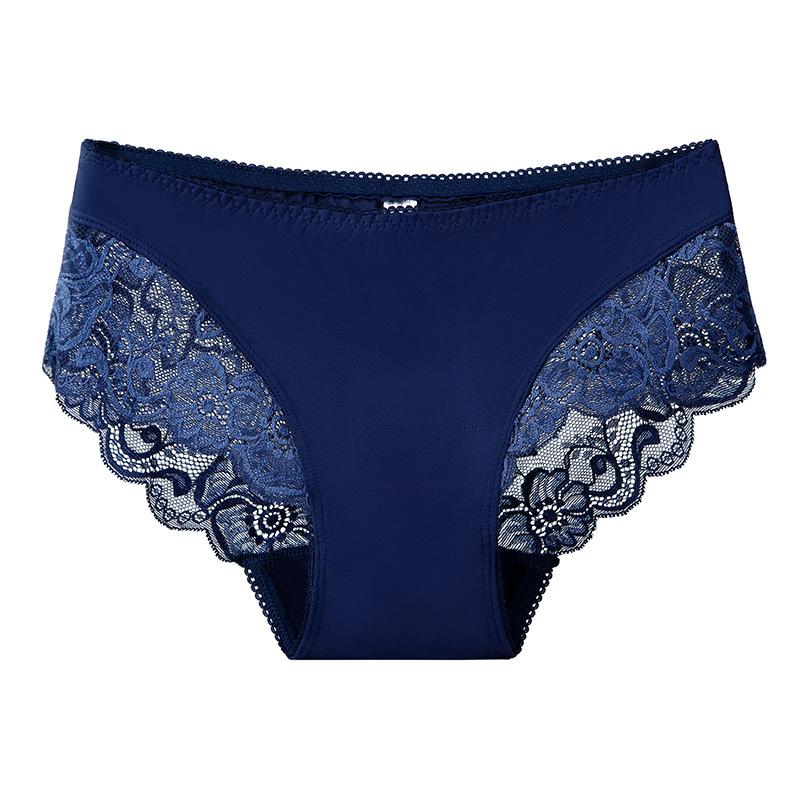 Lady Summer Sexy Lace Hollow Out No Trace Breathable in Low Thong Underwear