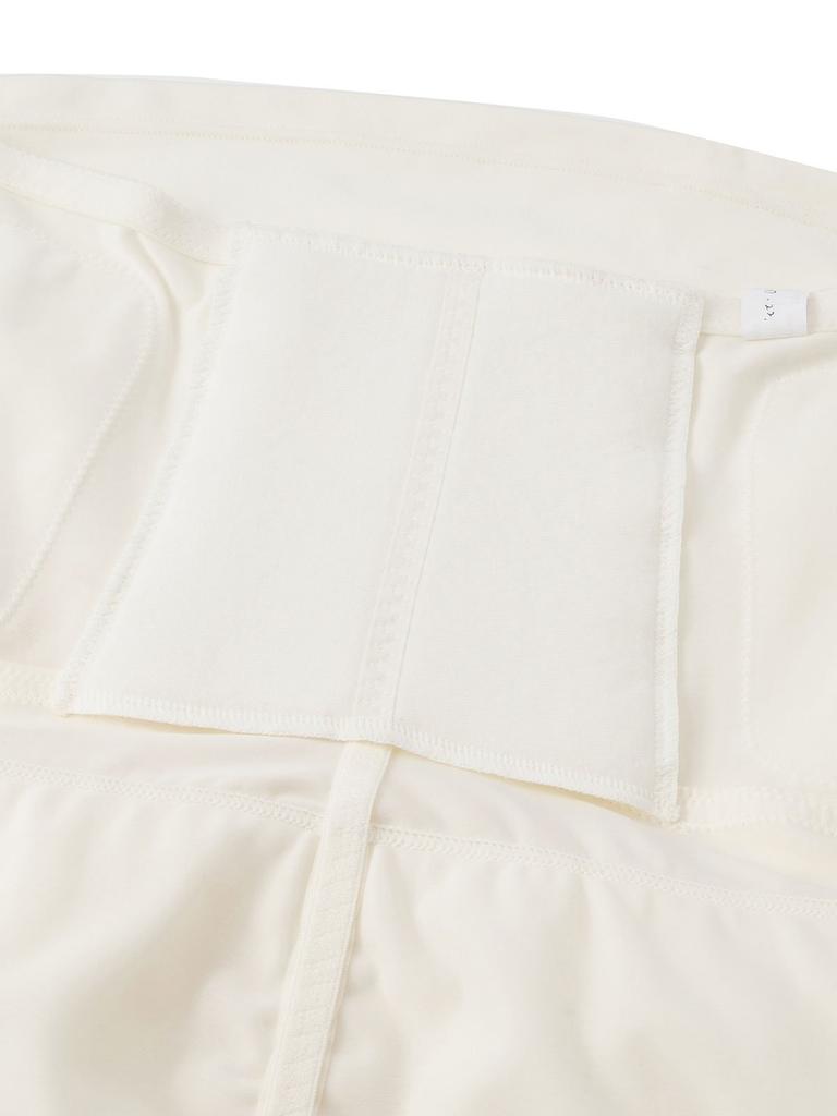 Inujirushi Honpo Maternity Size Champagne HB8392 All-in-One Pants, L, Beige,