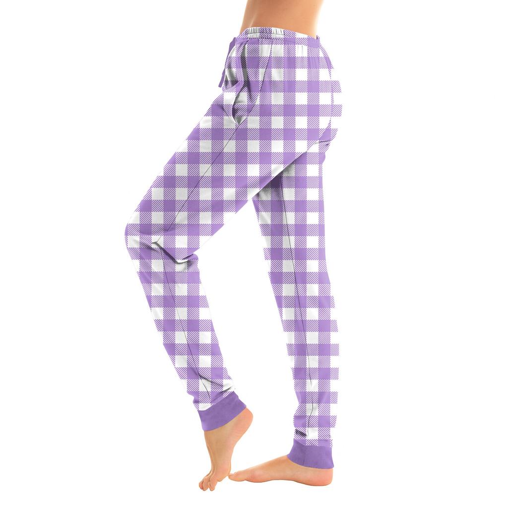 Women  Winter Soild Color Pants Full Length Long Trousers Sports Pants