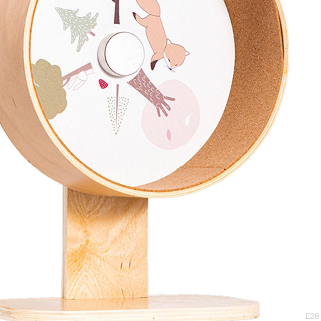 Žiurkėno pratimo rato bėgikas dvigubi guoliai, su reguliuojamu stovu, mažas gyvūnas