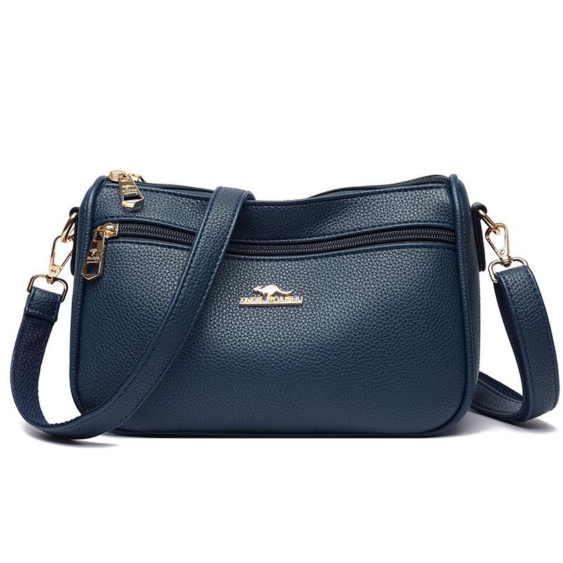 Single Shoulder Bag, Handbag, Crossbody Bag, Casual Pillow Bag, Women's Soft Leather Small Square Bag