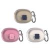 with Keyring Earphone Case Anti-Fall Headphone Protective Case for SHOKZ Open Dots ONE Travel