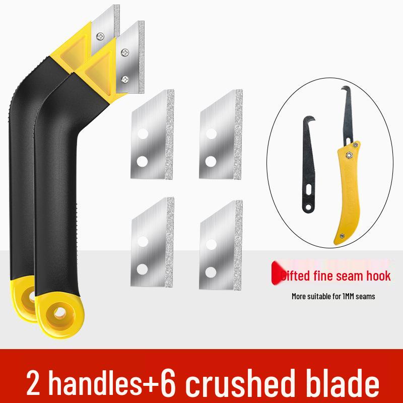 Durable Tile & Grout Cleaning Tool – Labor-Saving Seam & Caulking Knife