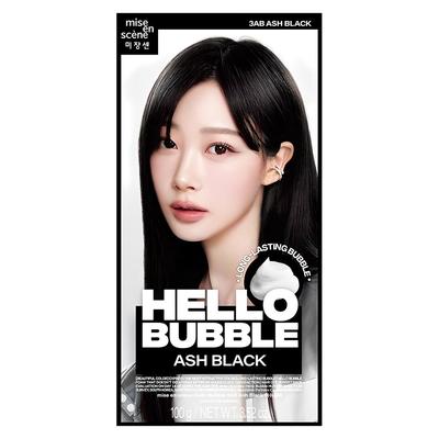 Hello Bubble Hair Dye, Ash Black, 1 Piece