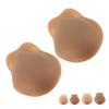 1 Pair Rabbit Ear Shape Silicone Nipple Cover Portable Adhesive Nipple Patch for Women