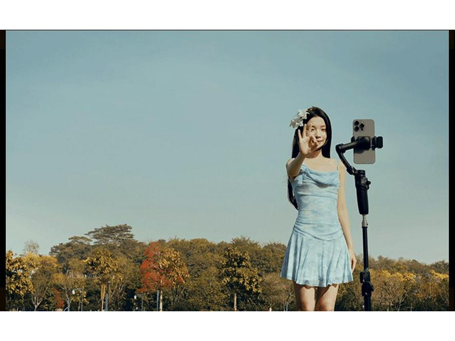 Rtako2025 AI Tracking 360° Gimbal Stabilizer & Anti-Shake Selfie Stick