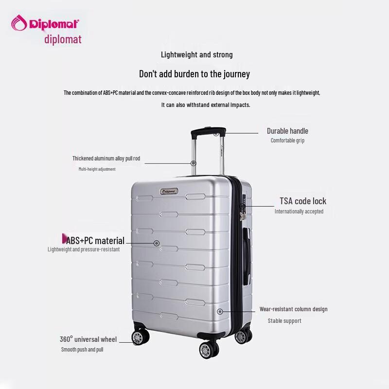 Diplomat TC-685T Expandable Hardside Luggage