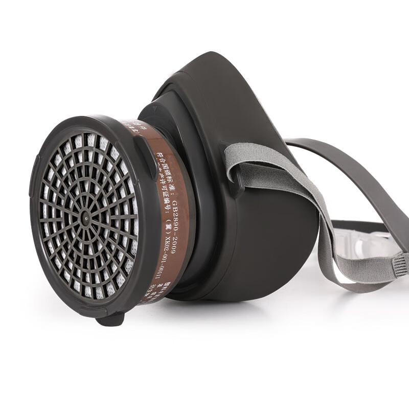 SANSHENG 2103 Half-Face Industrial Gas Respirator (2-Pack) Standard