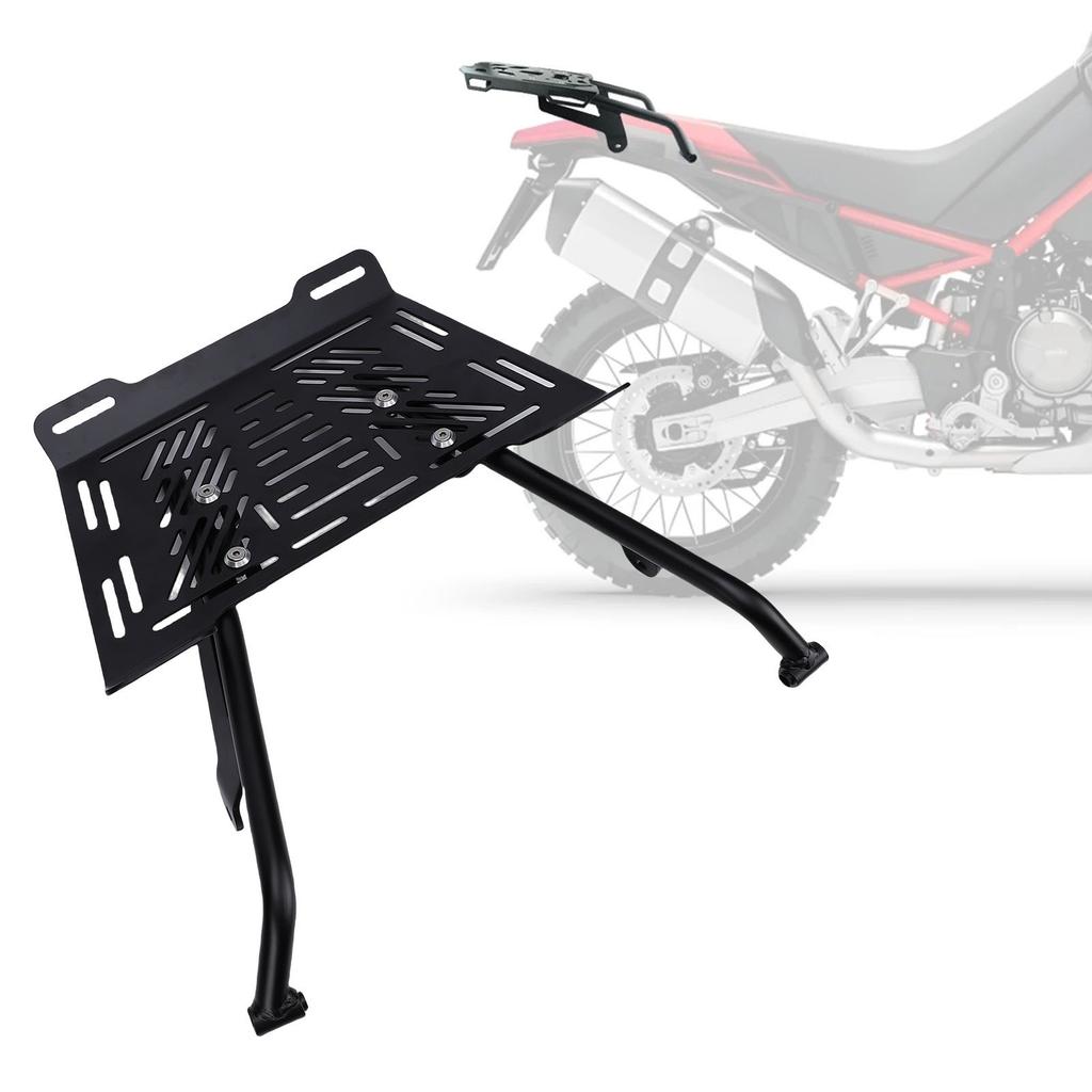 Motorrad Hinterer Gepäckträger Eisen Heckgepäckträger Ersatz für Tuareg 660 2022-2025