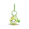 Pvc Flower Colorful Panda Keychain Adorable Key Chain Accessory For Car Bag And