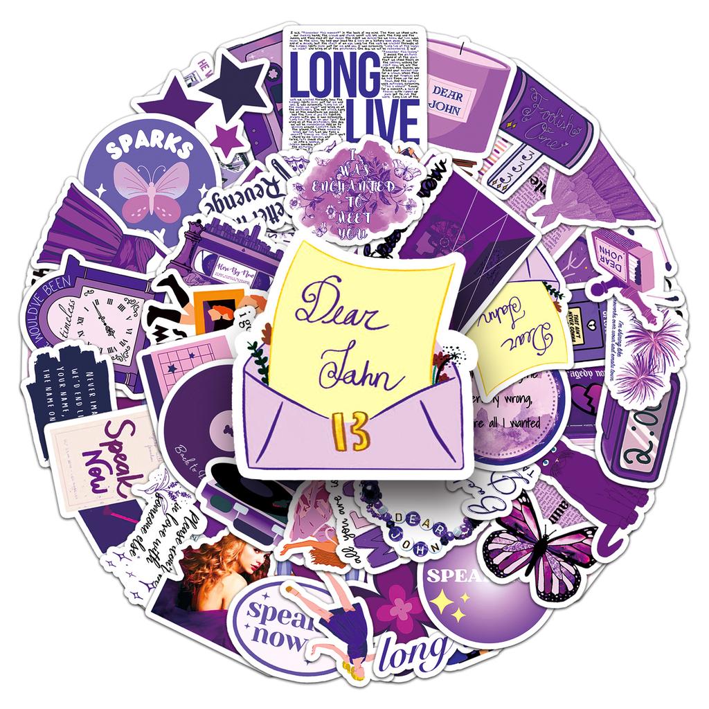 Fun Sticker Pack For Water Bottles, Luggage, Laptop, And Phone Case Decoratio