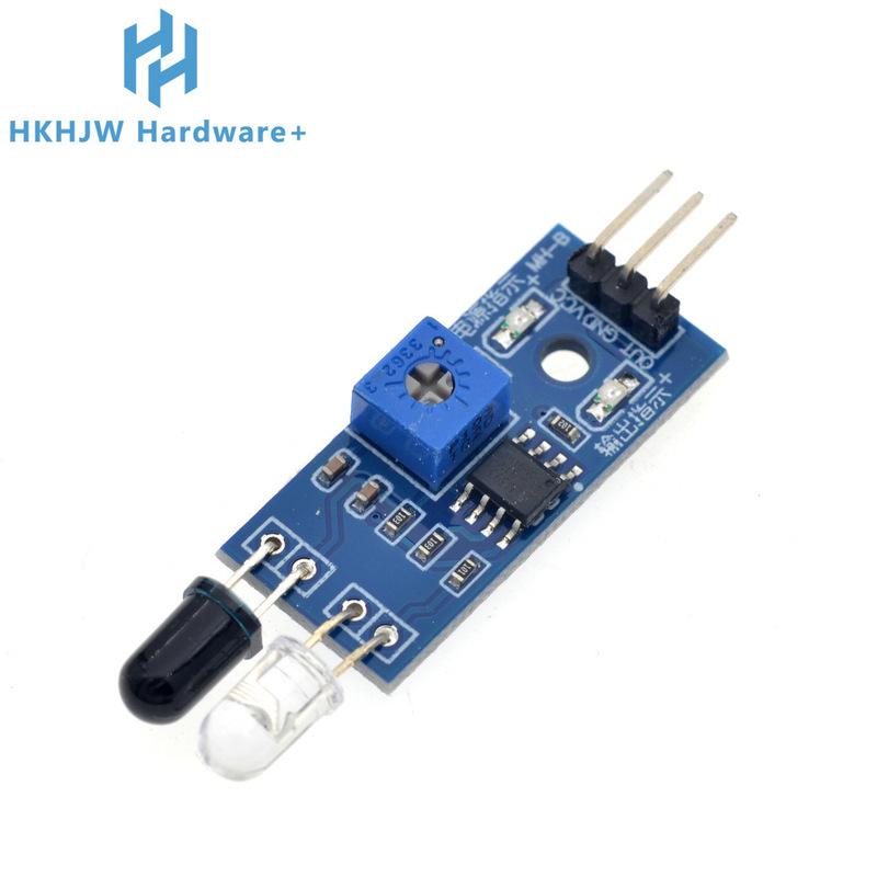 IR Infrared Obstacle Avoidance Sensor Module for Arduino Smart Car Robot 3-Wire Reflective Photoelectric New