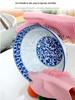 Silicone Dishwashing Gloves, Pet Bathing Gloves, Kitchen Cleaning Gloves for Washing Dishes and Vegetables