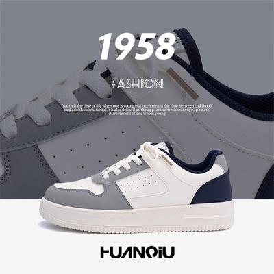 Global Men's Breathable Fashion Sneakers ZHQ-HY096: Spring Style, Height-Enhancing, Thick-Soled Casual Shoes.