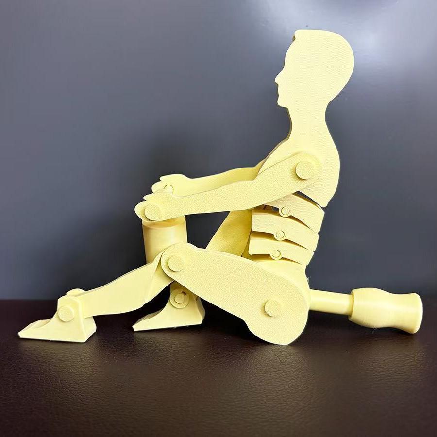 3D-печатная модель медицинского скелета для обучения студентов -