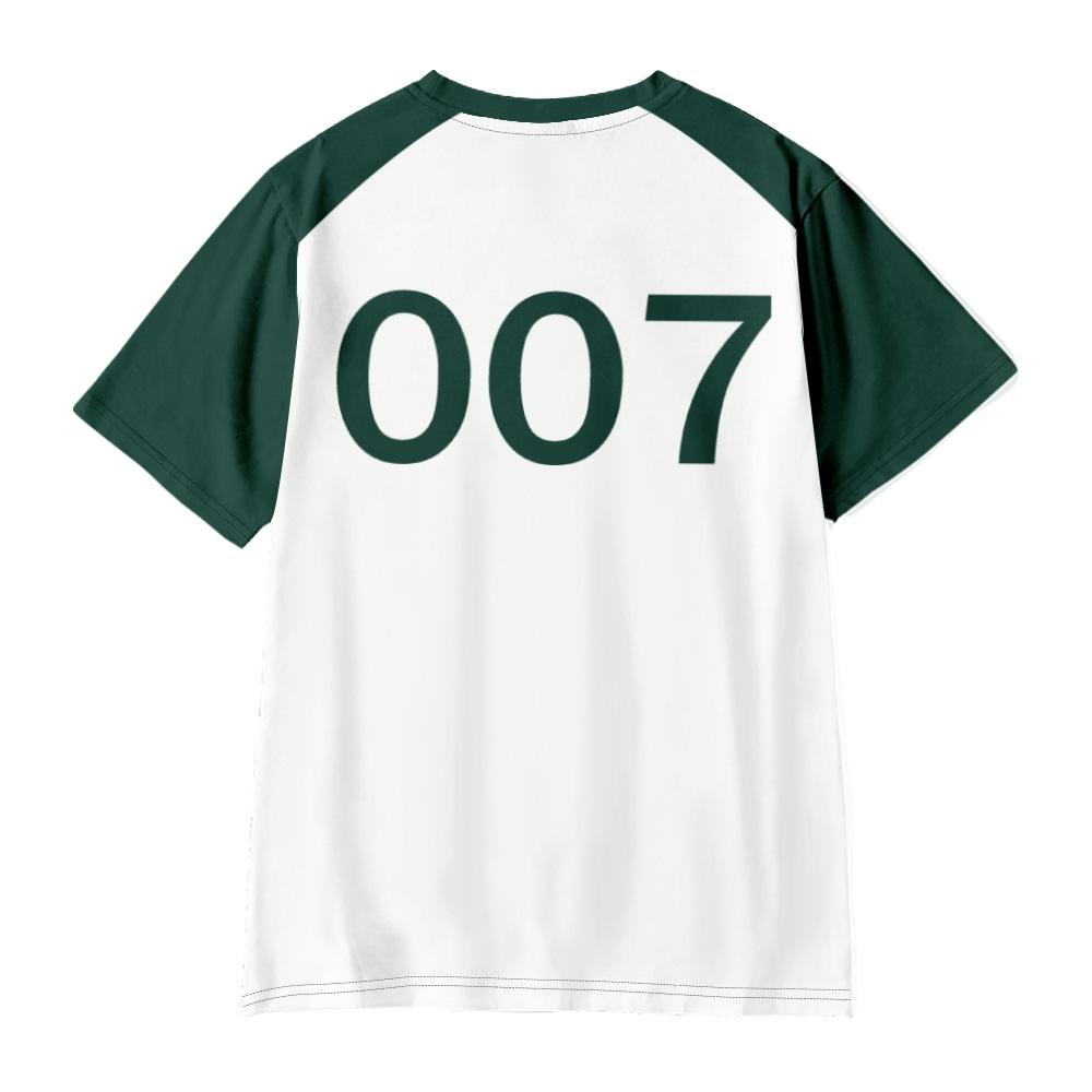 Squid Game Season 3 T Shirts for Women Men Summer Clothing Fitness O Neck Man T-shirt for Male Oversized New Men T-shirts Tops