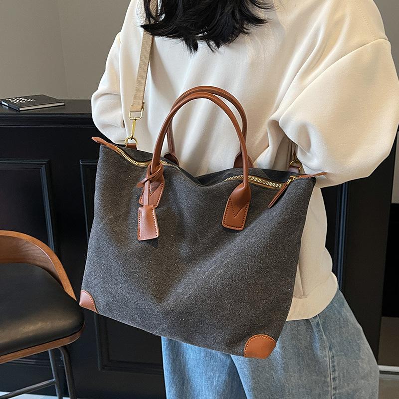 2025 Spring New Fashionable Large-capacity Tote Bag Women's Casual Handbag Trendy Versatile Lightweight Messenger Bag