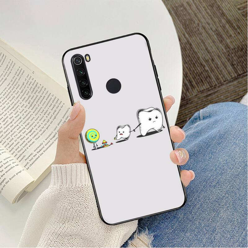 Dentist Teeth Tooth Phone Case For Redmi K20 4X GO for Redmi 6pro 7 7A 6 6A 8 5plus Note 9 Pro Capa