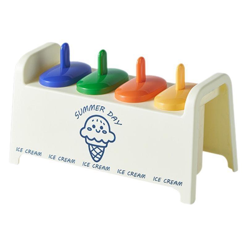 Plastic Ice Cream Molds Fruit Juice Popsicles Molds for Handmade Popsicles with Easy Demold and Colorful Stick 1
