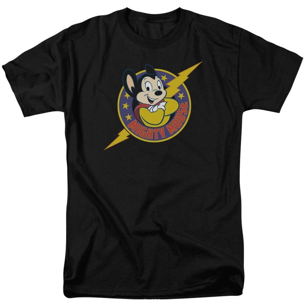 Mighty Mouse - Mighty Hero -  Unisex Short Sleeve Children s T-shirt - Black 130