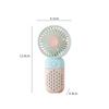 Handheld Mini Fan USB Rechargeable Portable Mute Small Electric Fan Student Dormitory Outdoor Travel Cooling Fan