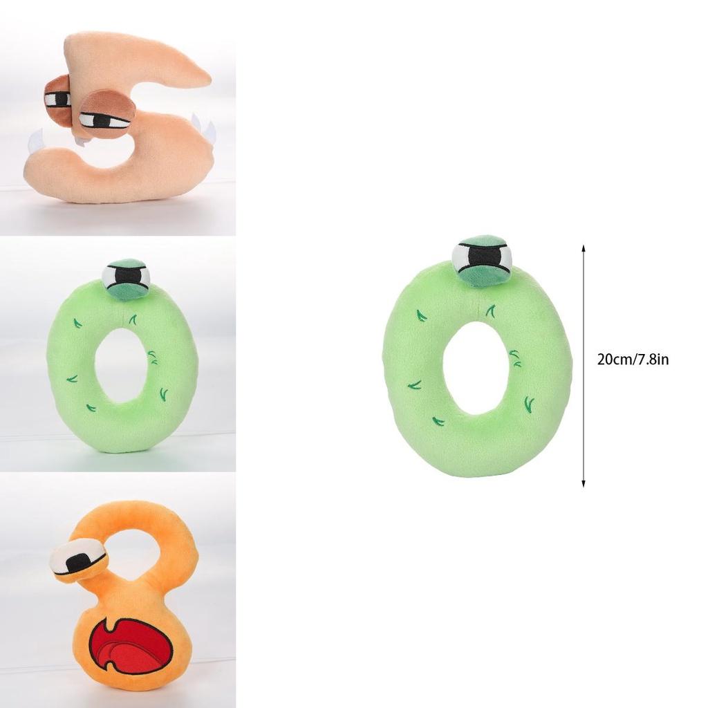 Number Lore Plush Pillow Dolls Educational Toy For Kids